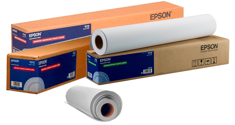 Носители Epson для широкоформатной печати
